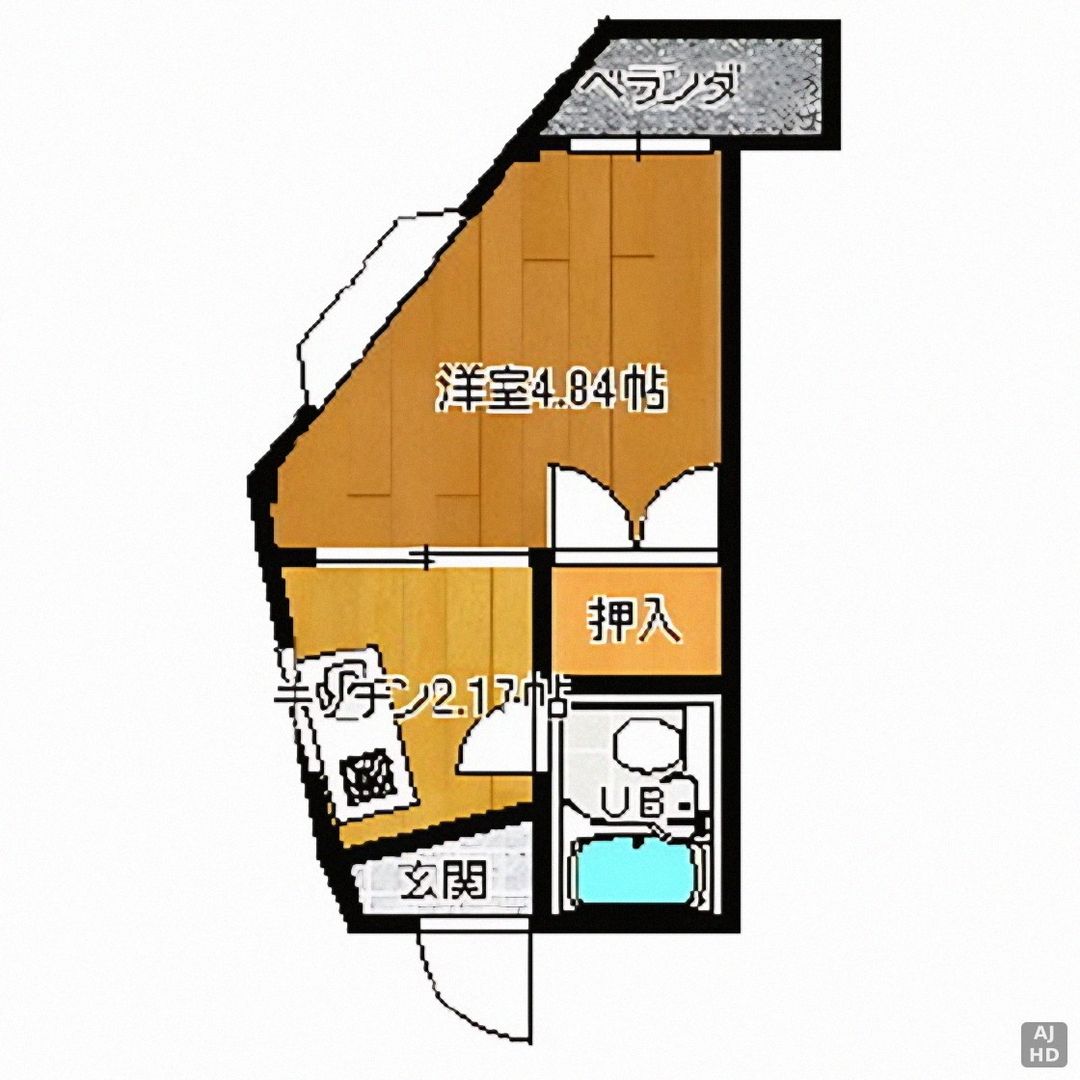 1K Apartment for Rent in Nagai, Osaka - 33,000 JPY - Thumbnail 3
