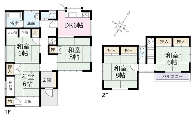 5DK Detached House for Sale in Kaisei Town, Kanagawa - Thumbnail 2