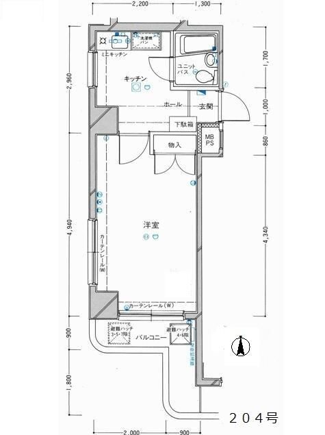 1K Apartment for Sale in Fukushima City, 25.1 sqm, Near Station - Thumbnail 2