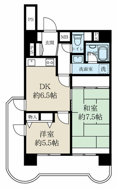 Akita City 2DK Investment Apartment for Sale with Tenant - Thumbnail 3