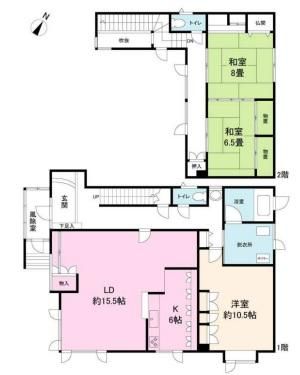 3LDK Detached House for Sale in Central Minami-Horo, Hokkaido - Thumbnail 2