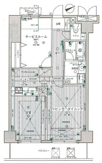 2LDK Apartment for Sale in Shinjuku, Tokyo - 59.39 sqm - Thumbnail 4