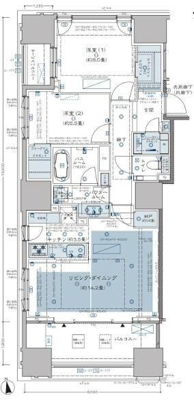 Grand Hills Minami-Aoyama 501: New 2LDK Condo in Tokyo - Thumbnail 4