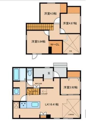 2021 4LDK House in Bibai, Hokkaido with Double-Height Ceiling - Thumbnail 3
