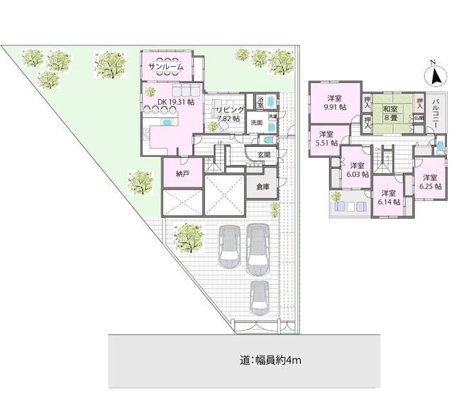 6SLDK House on 122 Tsubo Land Next to Kobata Park, Nagoya - Thumbnail 2