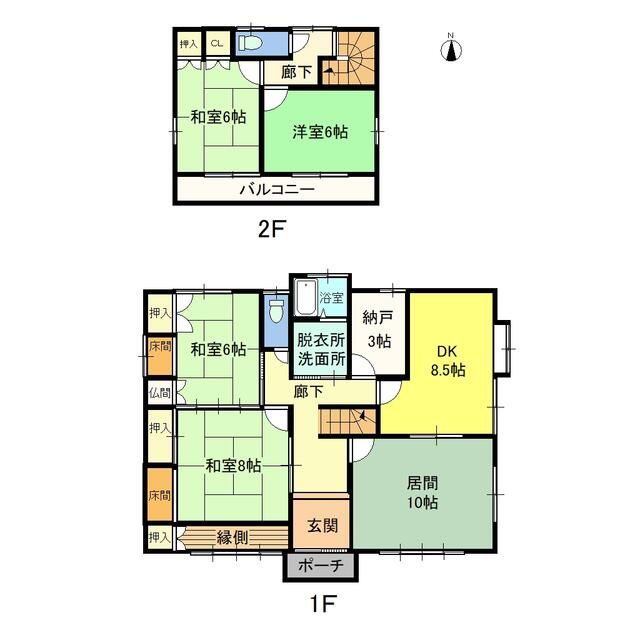 4LDK Detached House for Sale in Higashiura, Aichi - Thumbnail 2