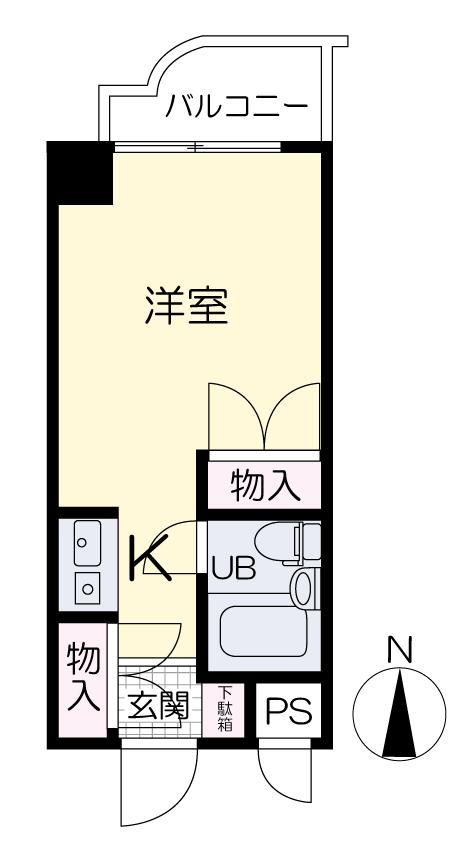 1K Apartment for Sale in Kita-ku, Okayama City - Thumbnail 4