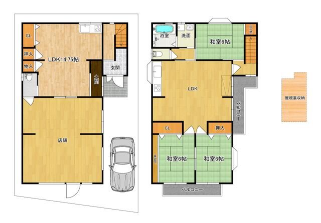 4LDK Detached House for Sale in Shijonawate, Osaka - Thumbnail 2