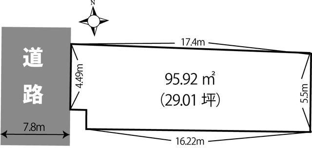 Residential Land for Sale in Tsuruoka, Yamagata - 95.92 sqm - Thumbnail 4