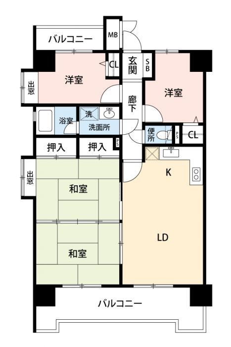 4LDK Apartment for Sale Near Saga Station, Saga City - Thumbnail 2