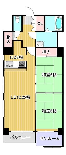 2LDK Apartment for Sale in Yonezawa City Center, Yamagata - Thumbnail 3
