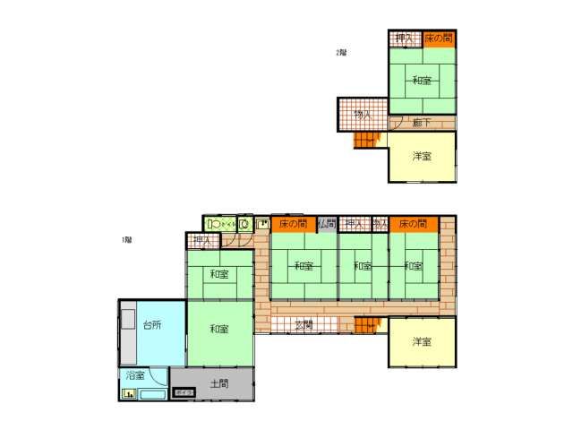 Spacious 8DK Used House for Sale in Oga City, Akita - Thumbnail 4