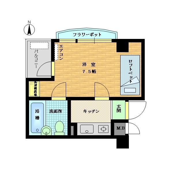 1K Apartment for Rent near Okamachi Station, Toyonaka, Osaka - Thumbnail 2