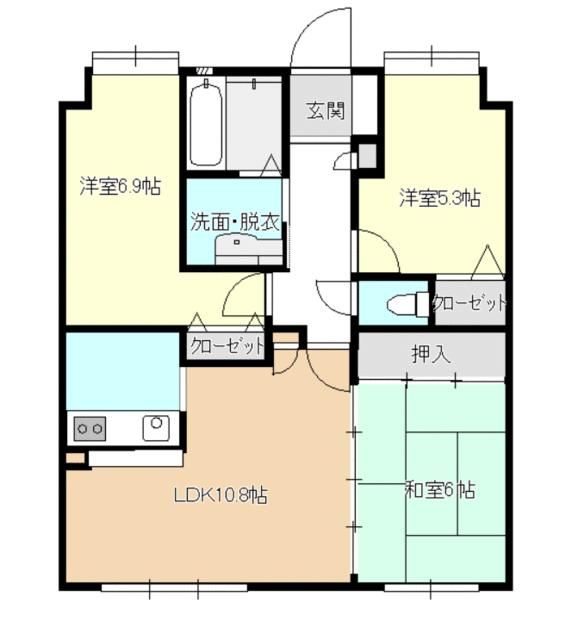 3LDK Condo for Sale in Yamagata City, Neostage Sakuradahigashi - Thumbnail 2