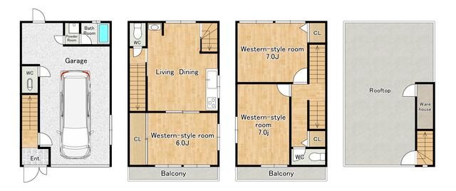 3LDK Detached House for Sale in Ikuno Ward, Osaka - Thumbnail 2