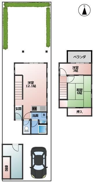 2LDK Detached House for Sale in Nagoya's Higashiyama Area - Thumbnail 4
