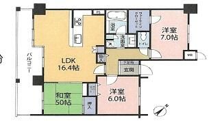 3LDK Apartment for Sale in Sakai, Osaka - Top Floor with Balcony - Thumbnail 3