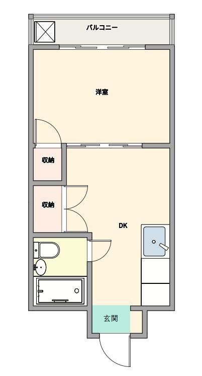 1DK Investment Apartment for Sale in Sumida, Tokyo Near Skytree - Thumbnail 2