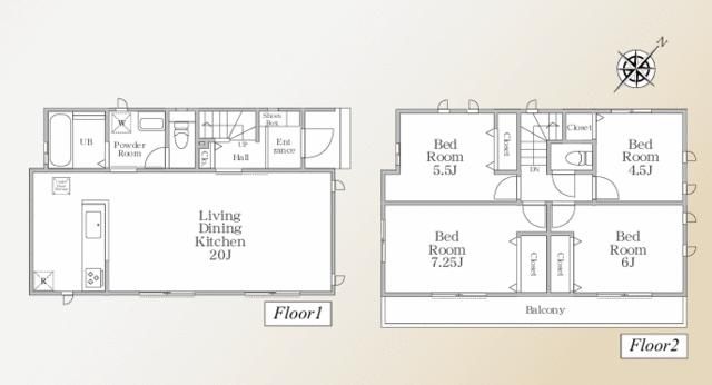 New 4LDK House in Sagamihara, Kanagawa | 2025 Build - Thumbnail 2
