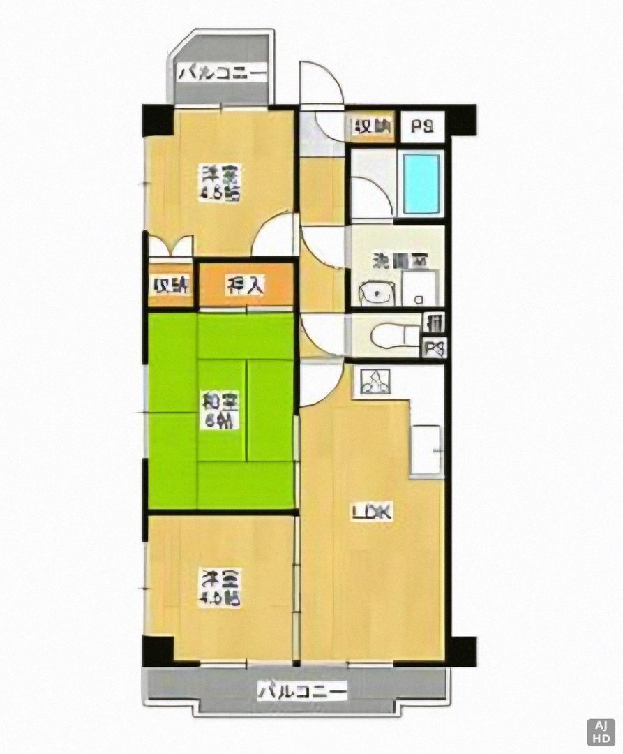 3LDK Apartment for Sale in Ome, Tokyo - 7.87% Yield Investment - Thumbnail 2