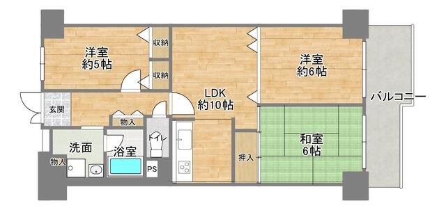 3LDK Apartment for Sale in Miyakojima-ku, Osaka - Thumbnail 2