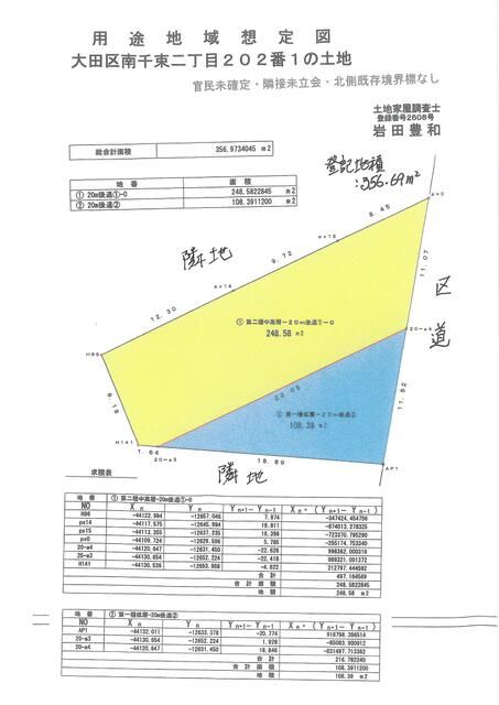 Residential Land for Sale in Minami-Senzoku, Ota Ward, Tokyo - Thumbnail 3