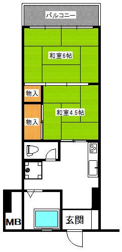 2K Apartment for Sale in Koenji, Suginami, Tokyo - Thumbnail 2