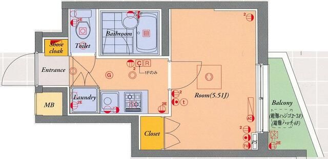 1K Apartment for Sale in Suginami, Tokyo - 13.5 Million JPY - Thumbnail 2