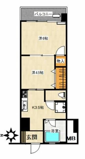 2K Apartment for Sale in Koenji, Suginami, Tokyo - 6.29% Yield - Thumbnail 2