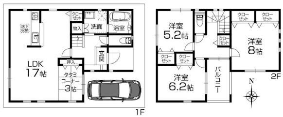 2019 Built 3SLDK House for Sale in Takatsuki, Osaka - Thumbnail 2