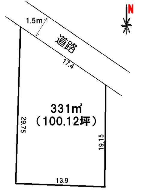 100 Tsubo Residential Land in Yorii Town, Saitama - Thumbnail 2