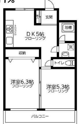 2DK Apartment for Sale near Tokyo Skytree Station, Sumida - Thumbnail 3