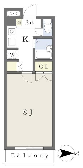 1K Apartment for Rent in Sakai, Osaka - No Deposit, No Key Money - Thumbnail 4
