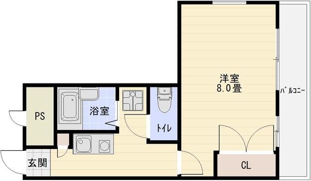 1K Apartment for Rent in Fujiidera, Osaka - No Key Money, Near Station - Thumbnail 2