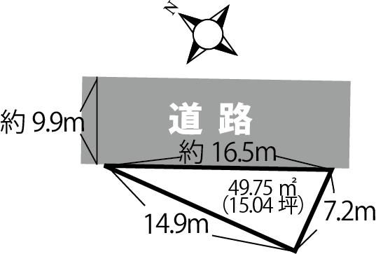 Parking Lot Land for Sale in Tsuruoka, Yamagata - 49.75 sqm - Thumbnail 2