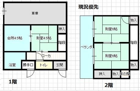 Demolition-Recommended House for Sale in Hitachi, Ibaraki - Thumbnail 2