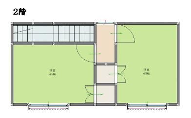 6DK House for Sale in Fujino, Sapporo with 147 Tsubo Land - Thumbnail 3