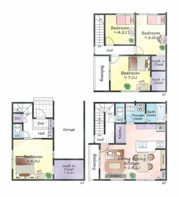 New 4LDK ZEH House with Garage in Nagoya Showa Ward - Thumbnail 2