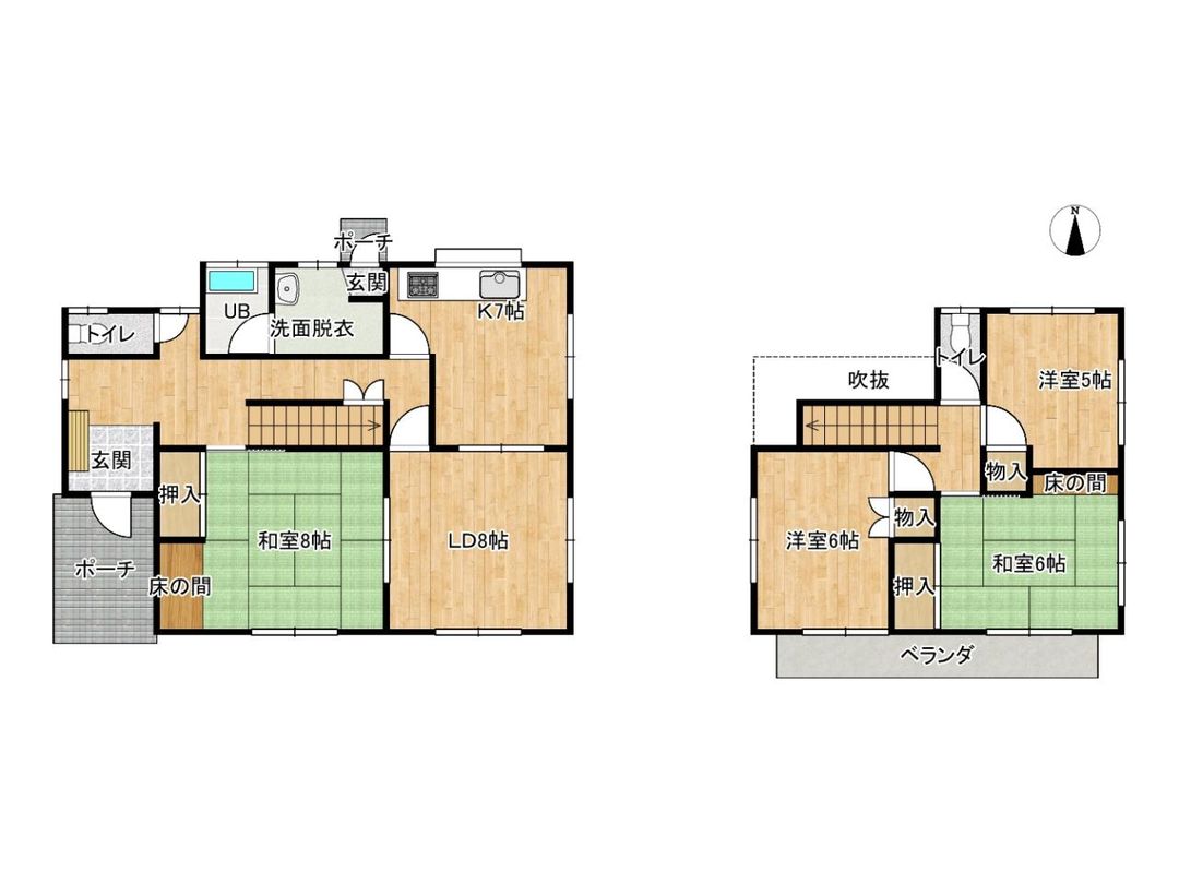 4LDK Used Detached House in Matsuyama, Ehime - Thumbnail 2