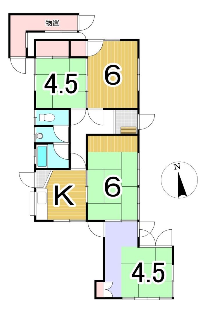 Single-Story 4K House with Garden in Takamatsu, Kagawa - Thumbnail 2