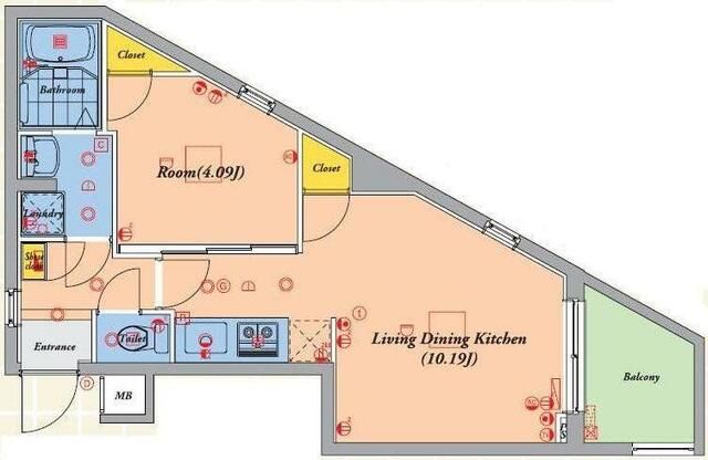1LDK Condo for Sale in Suginami, Tokyo - 5.32% Yield - Thumbnail 3