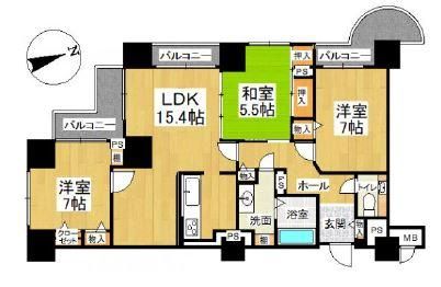 3LDK Apartment with Sea View in Kaizuka, Osaka | 91.38 sqm - Thumbnail 2
