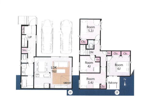 New 4LDK House in Kitanishi, Aichi - Underfloor Heating, 2026 Completion - Thumbnail 3
