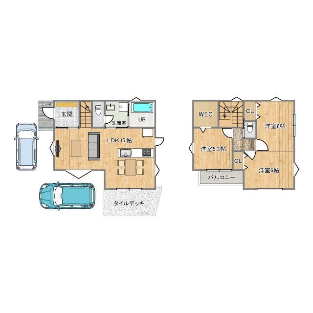 New 3LDK House Near Umemoto Station, Matsuyama, Ehime - Thumbnail 3