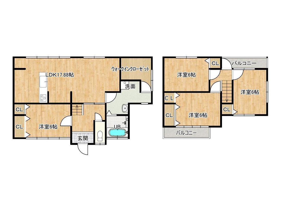 4SLDK Used House in Takamatsu, Kagawa - 107 sqm - Thumbnail 4