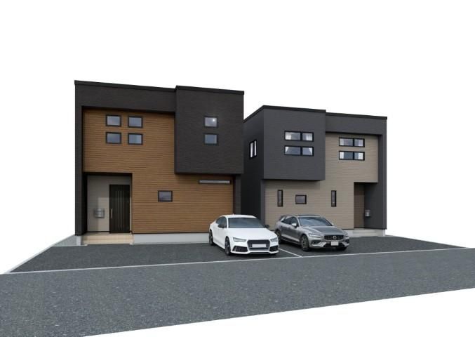 New 4LDK House in Ebetsu, Hokkaido - 3 Car Park - Thumbnail 2