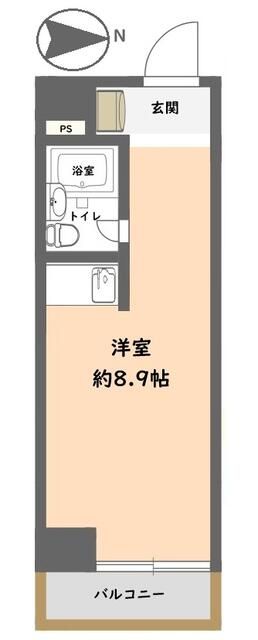 Studio Apartment 18.74 sqm in Central Oita City - Thumbnail 3