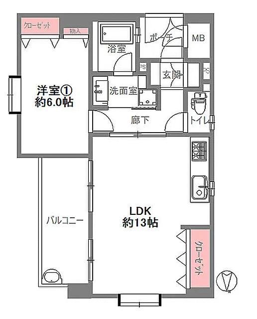 1LDK Apartment for Sale in Abeno, Osaka - Prefacio Abeno Misaono - Thumbnail 3
