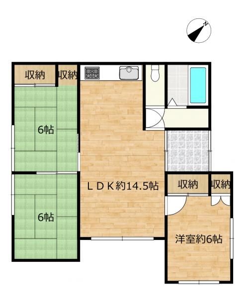 3LDK Single-Story House for Sale in Nakashibetsu, Hokkaido - Thumbnail 3