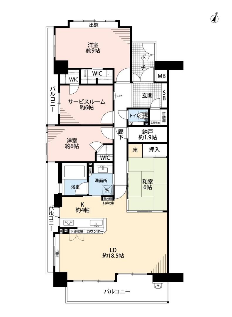 3SLDK Apartment for Sale in Izumo City, Shimane Prefecture - Thumbnail 2
